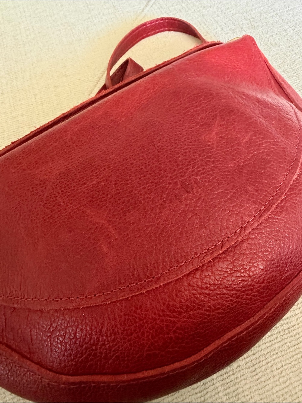 Portland Leather Koala Sling Chili Red - Picture 7 of 9